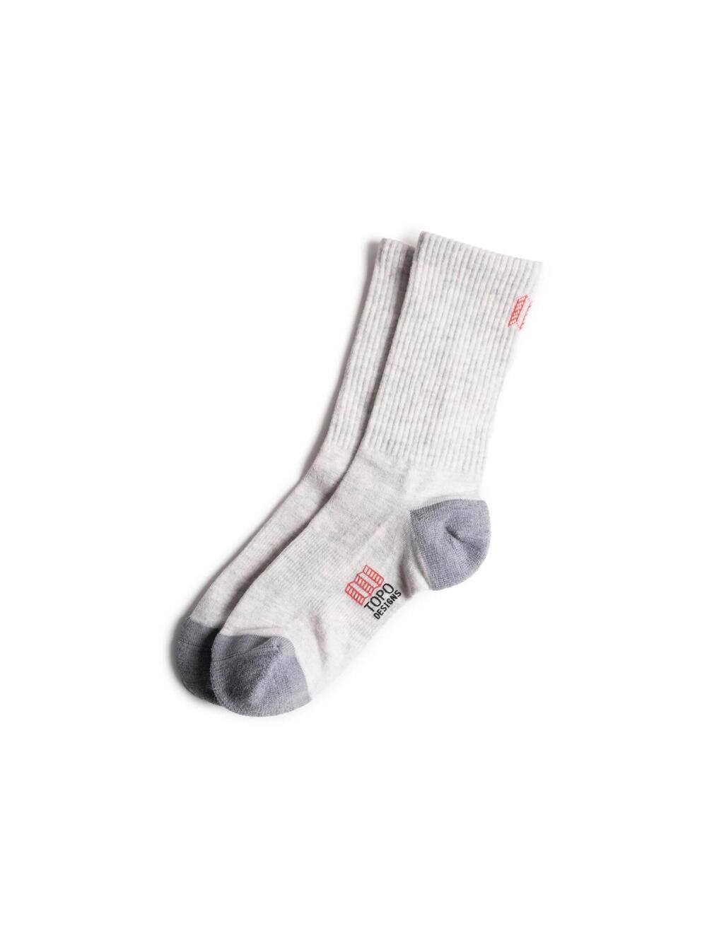 Topo Designs Sport Socks Mid Grey